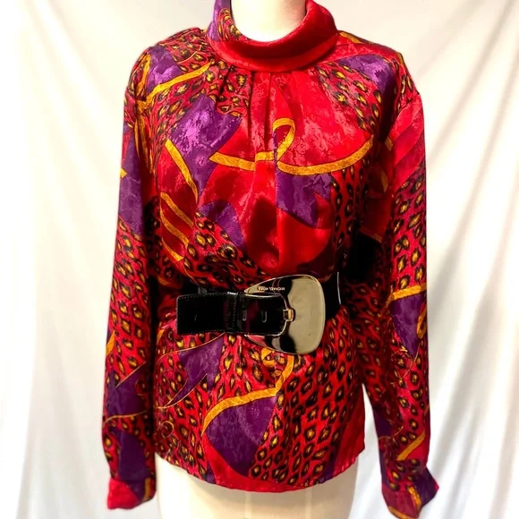 Vintage 80’s Blouse by Laura and Jayne Collection - Picture 1 of 8